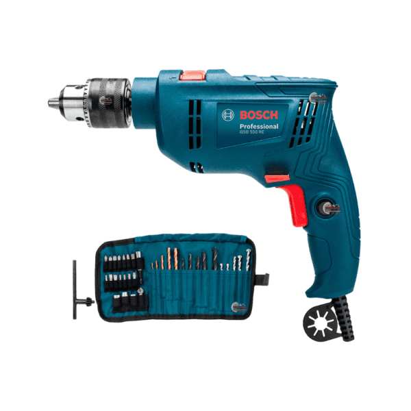 Rotomartillo 1/2" Vel.Var.Rev. 550W (GSB 550 RE)- (06011B60G3)
