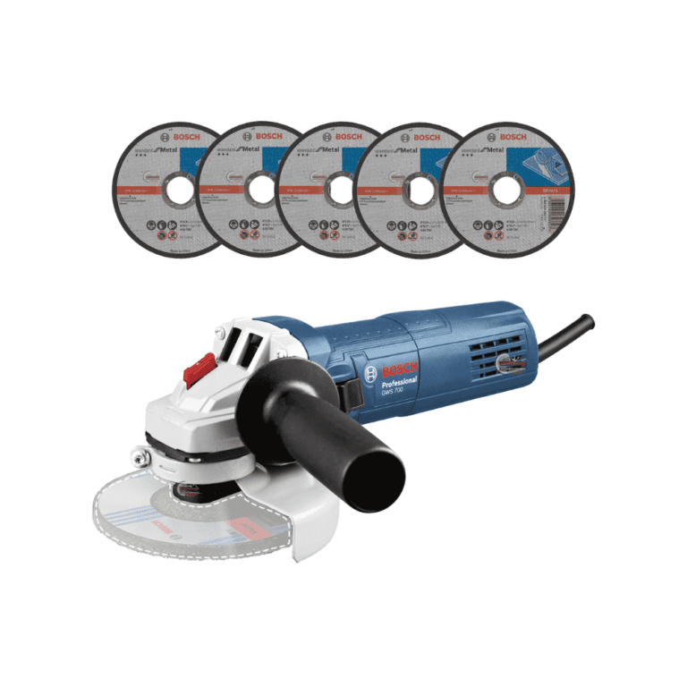 Mini Esmeriladora 4-1/2" 710W (GWS 700 +5 Disc) BOSCH