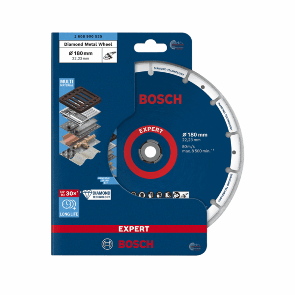 Disco Diamantado 7″ para Corte Metal EXPERT Bosch (2608900535)
