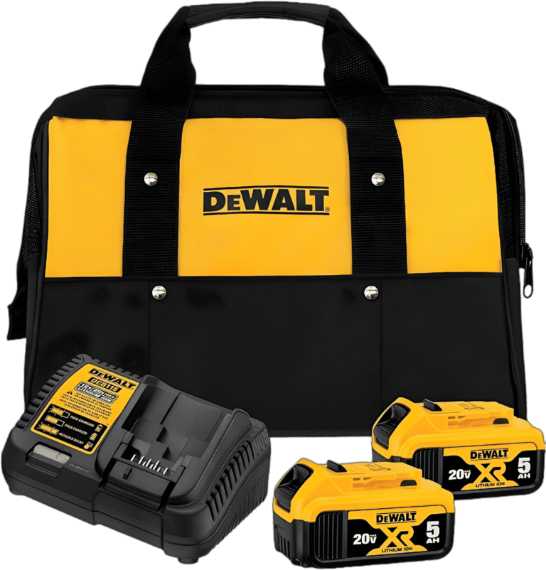 DS            Kit Cargador + 2 Baterías 20V MÁX+ Bolsa DEWALT (DCB205K-2CK)
