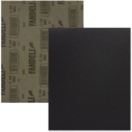 C99G100 HOJA de LIJA (AGUA) G-100  9" x 11" FANDELI (00052)