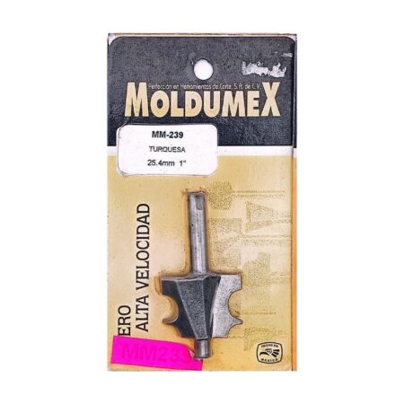 TURQUESA 1" EN ACERO (25.8mm.)