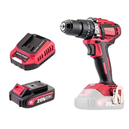 Taladro Inal.1/2" 20 v. Brushless c/Maletin (CHD-S20LIBP)